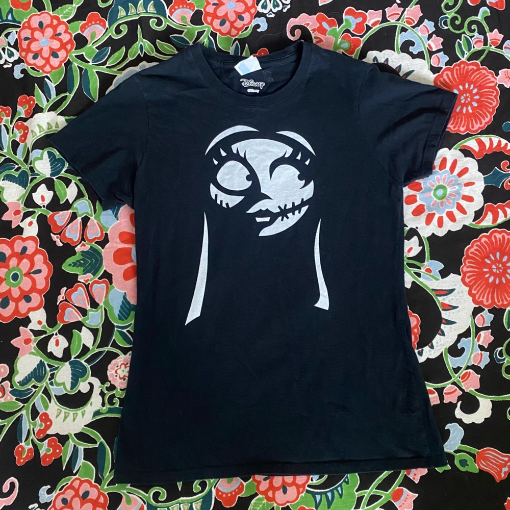Disney Black T-Shirt with White Logo